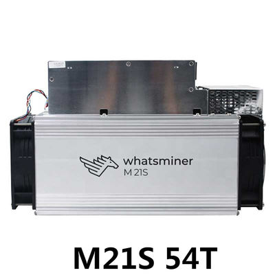Mineiro usado de Microbt da mão de Asic Whatsminer M21S 54Th 3240W SHA256 segundo