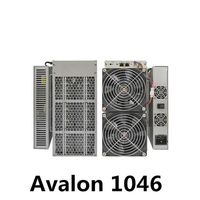 512 memória video mordida de 2400W 1046 36T Avalon Bitcoin Miner RDA