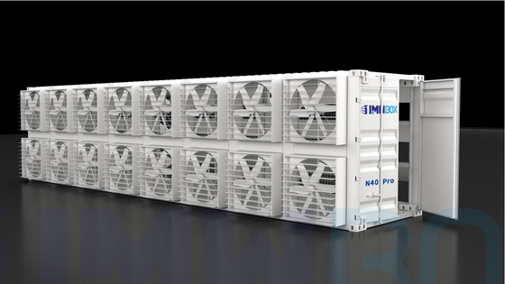 Mineiro profissional modular 40ft mais contanier do centro de dados 1MW-BOX